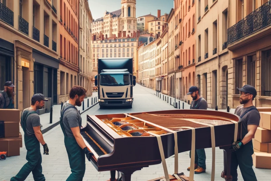 déménager un piano à Lyon