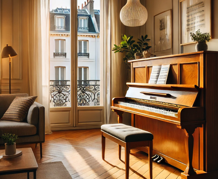 Location de piano droit à Lyon